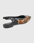 Verde Γυναικείες Slingback Μπαλαρίνες 28-4041 Λεοπάρ