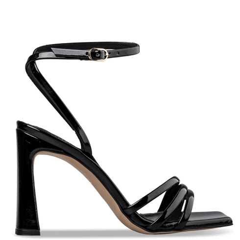 Envie Shoes BLOCK HEEL SANDALS ΜΑΥΡΟ