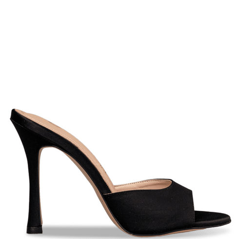 Envie Shoes STILETTO MULES ΜΑΥΡΟ