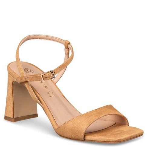 Envie Shoes MID-HEEL SANDALS ΚΑΦΕ