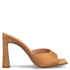 Envie Shoes SLIM BLOCK HEEL MULES ΚΑΦΕ
