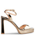 Envie Shoes PLATFORM HEEL SANDALS ΧΡΥΣΟ
