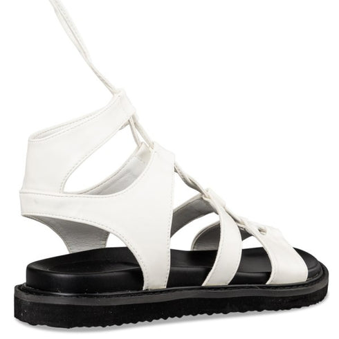 Envie Shoes FLATFORM SANDALS ΛΕΥΚΟ