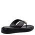 Envie Shoes FLATFORM THONG SANDALS ΜΑΥΡΟ