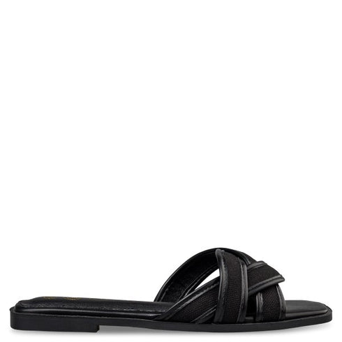 Envie Shoes FLAT SANDALS ΜΑΥΡΟ