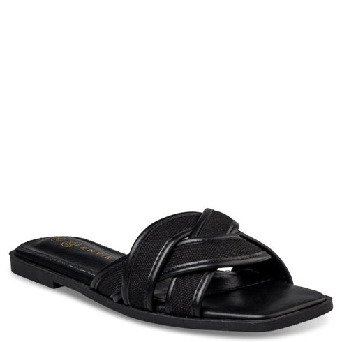 Envie Shoes FLAT SANDALS ΜΑΥΡΟ