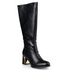 Envie Shoes Γυναικείες Μπότες Με Μεσαίο Τακούνι E58-22285 Μαύρο