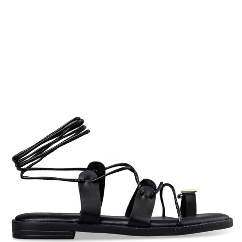 Envie Shoes FLAT SANDALS ΜΑΥΡΟ