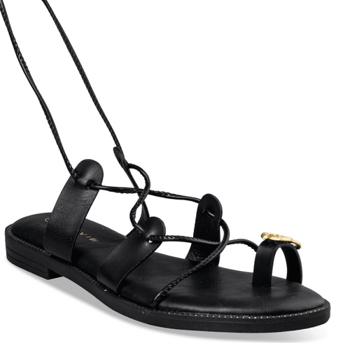 Envie Shoes FLAT SANDALS ΜΑΥΡΟ