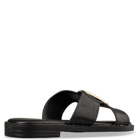 Envie Shoes FLAT SANDALS ΜΑΥΡΟ