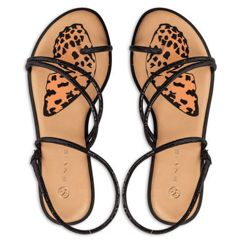 Envie Shoes FLAT SANDALS ΜΑΥΡΟ