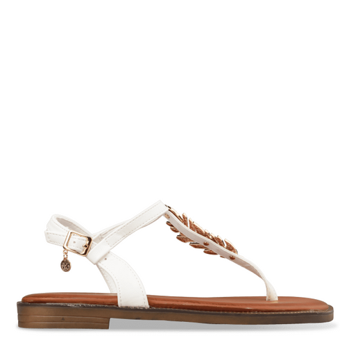 Envie Shoes FLAT SANDALS ΛΕΥΚΟ
