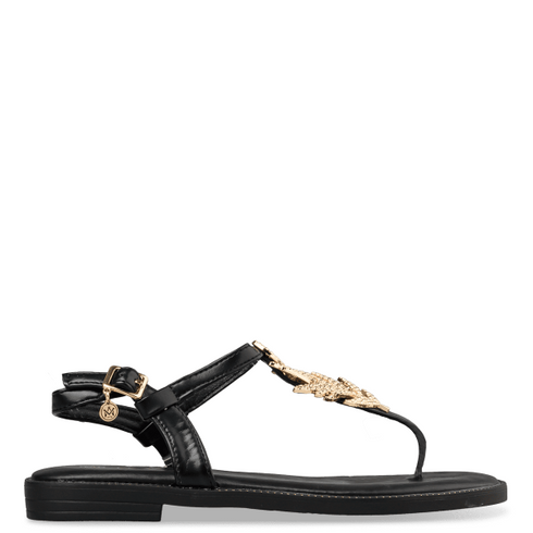 Envie Shoes FLAT SANDALS ΜΑΥΡΟ
