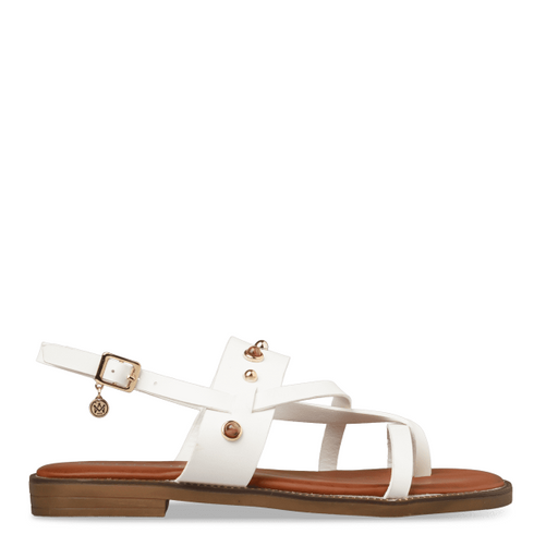 Envie Shoes FLAT SANDALS ΛΕΥΚΟ