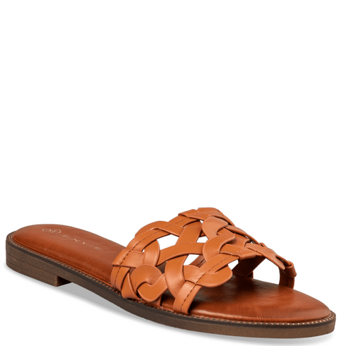 Envie Shoes FLAT SANDALS ΚΑΦΕ