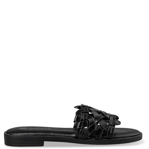 Envie Shoes FLAT SANDALS ΜΑΥΡΟ
