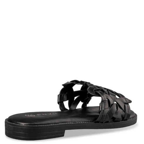 Envie Shoes FLAT SANDALS ΜΑΥΡΟ