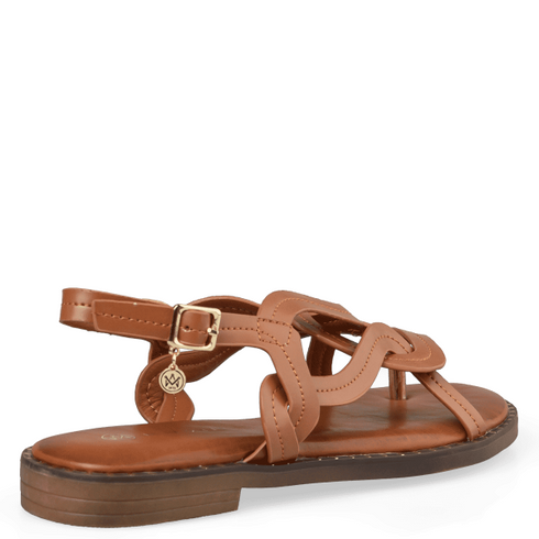 Envie Shoes FLAT SANDALS ΚΑΦΕ