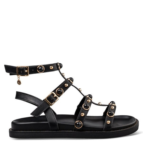 Envie Shoes GLADIATOR SANDALS ΜΑΥΡΟ
