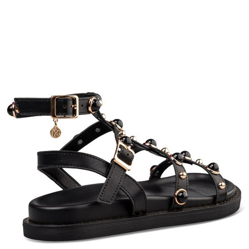 Envie Shoes GLADIATOR SANDALS ΜΑΥΡΟ