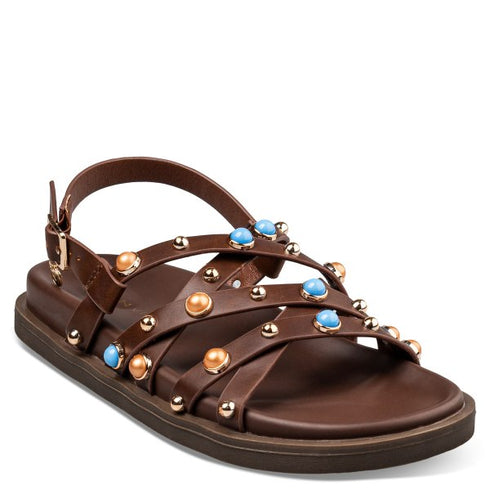 Envie Shoes FLATFORM SANDALS ΚΑΦΕ