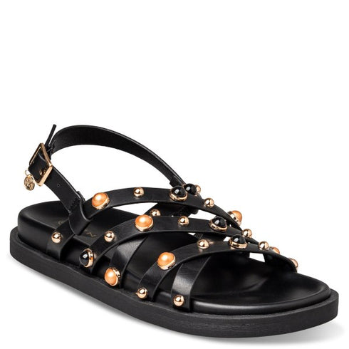 Envie Shoes FLATFORM SANDALS ΜΑΥΡΟ