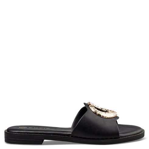 Envie Shoes FLAT SANDALS ΜΑΥΡΟ
