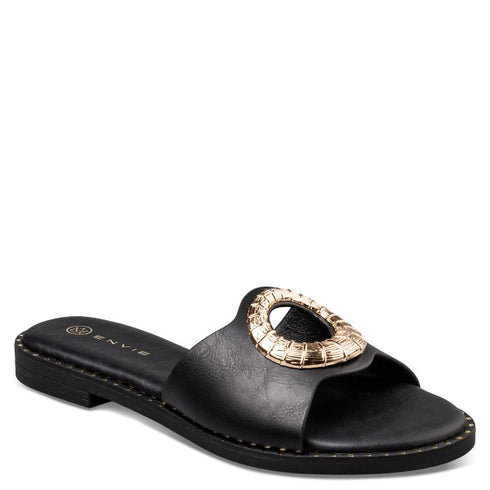Envie Shoes FLAT SANDALS ΜΑΥΡΟ