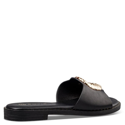 Envie Shoes FLAT SANDALS ΜΑΥΡΟ