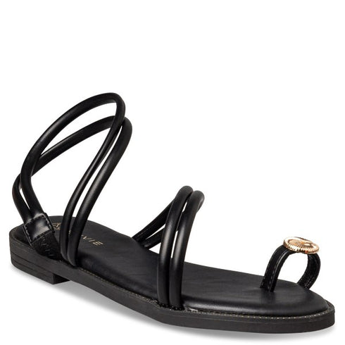 Envie Shoes FLAT SANDALS ΜΑΥΡΟ