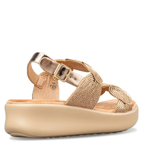 Envie Shoes FLATFORM SANDALS ΜΠΕΖ