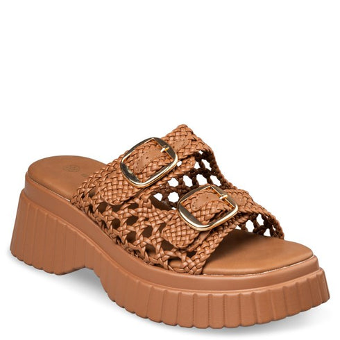 Envie Shoes FLATFORM SANDALS ΜΠΕΖ