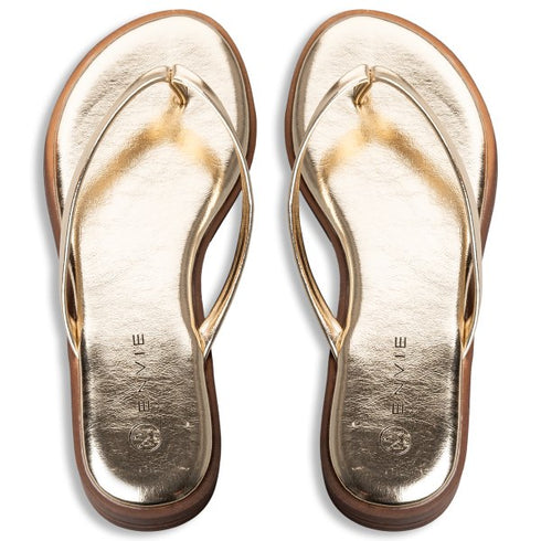 Envie Shoes THONG SANDALS ΧΡΥΣΟ