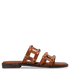 Envie Shoes Flat Σανδάλια με Διακοσμητικά Τρούκς και Διπλή Φάσα Κάμελ