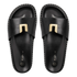 Envie Shoes Flatform Σανδάλια με Διακοσμητικό Άνοιγμα στο Πάνω Μέρος Μαύρο
