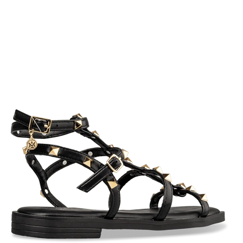 Envie Shoes Gladiator Σανδάλια με Τρούκς Μαύρο