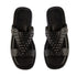 LoveBerry Γυναικεία Flatform Σανδάλια με Διακοσμητικά Τρούκς Μαύρο