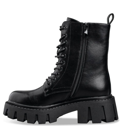 Mairiboo For Envie Γυναικεία Street Code Combat Boots M23-22652 Μαύρο