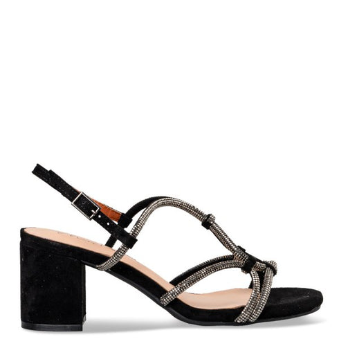Miss NV MID-HEEL SANDALS ΜΑΥΡΟ