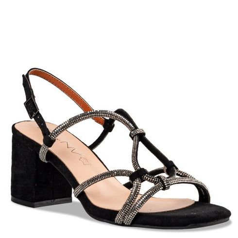 Miss NV MID-HEEL SANDALS ΜΑΥΡΟ