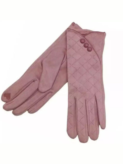 Verde Γυναικεία Γάντια 02-0632 Ρόζ